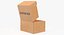 Spine Box Packaging Type 01 Different Poses Blank and Generic