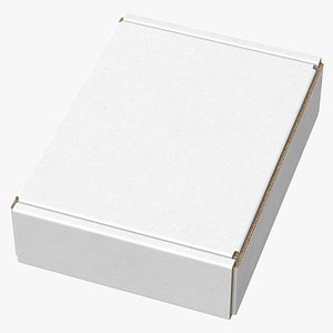 Spine Box Packaging Type 01 Different Poses Blank and Generic