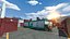 Carte de l'environnement du jeu FPS mobile cs ice world counter strike low poly Unity3d