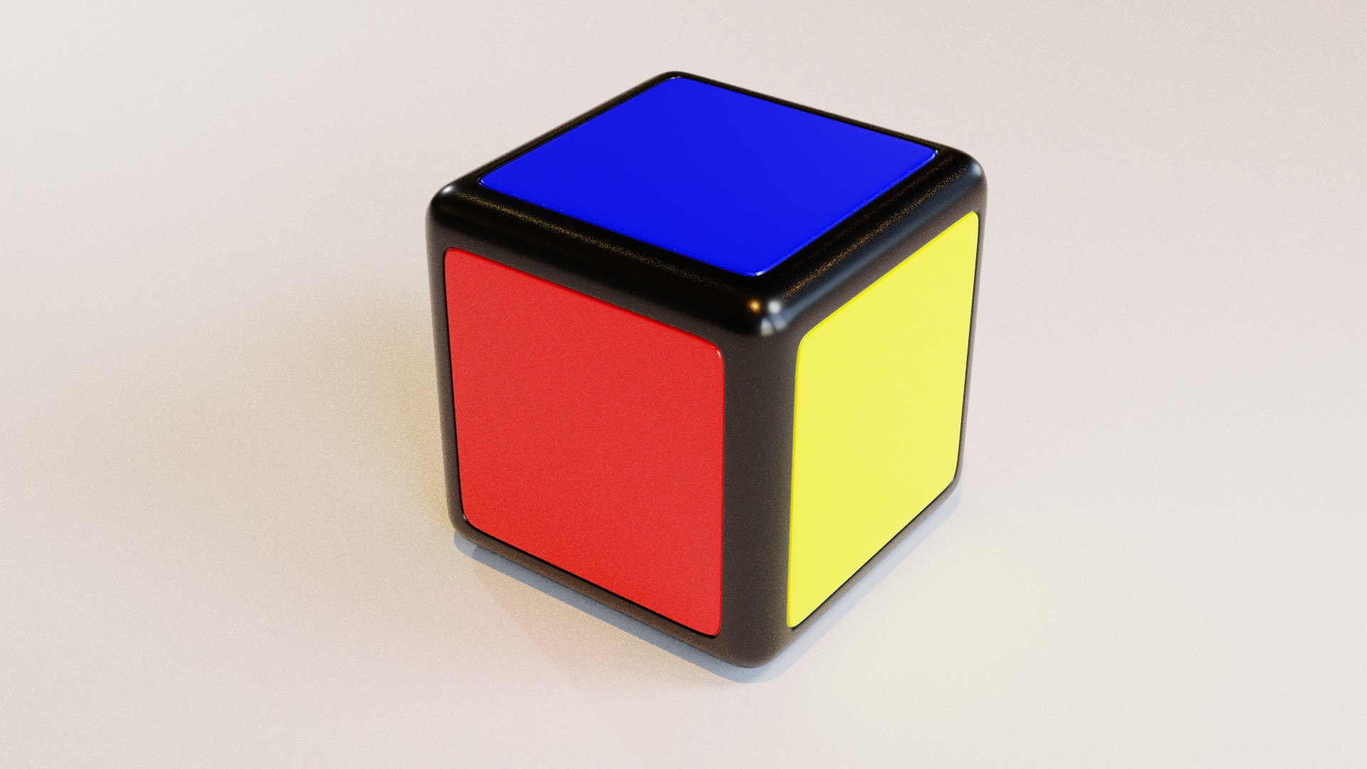 Toy Rubiks Cube 1x1x1 3D Model - TurboSquid 1636535