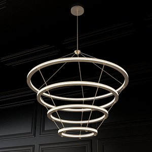 Halo Chandelier Roll and Hill