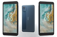Nokia C02 Dark Cyan Low Poly