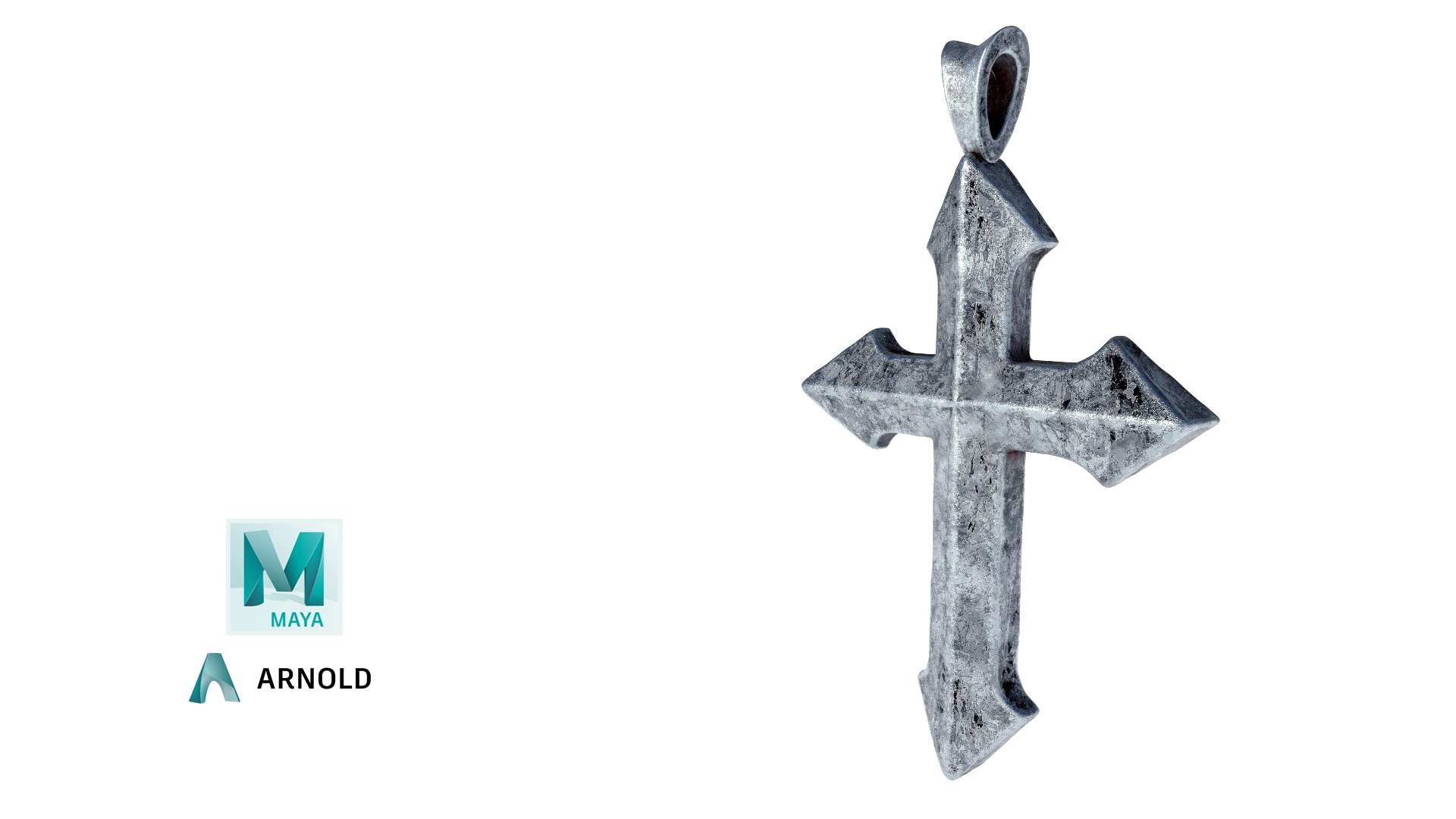 High-Poly Arrow-shaped Cross 3D Model - TurboSquid 2122501