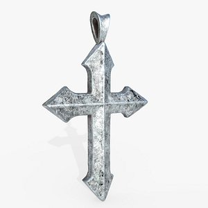 High-Poly Arrow-shaped Cross
