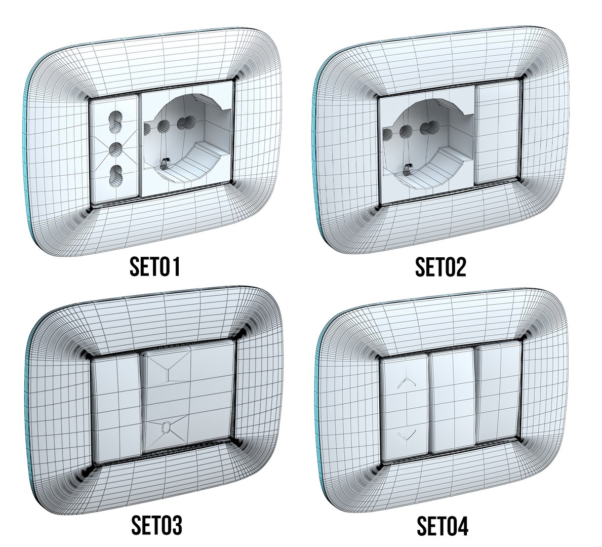 3D electrical socket https://p.turbosquid.com/ts-thumb/Go/smp3IA/MaGZWxfY/sets_w/jpg/1559230539/1920x1080/fit_q87/d714095dddd32b4bf5b650ff5ceff3ad00a9229b/sets_w.jpg