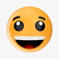 Emoji 068 White smiling