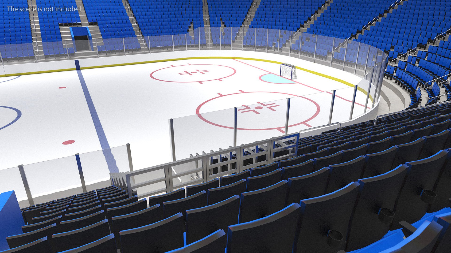 Hockey Rink 3D - TurboSquid 2086629
