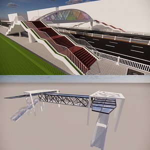 Pedestrian Bridge -A5