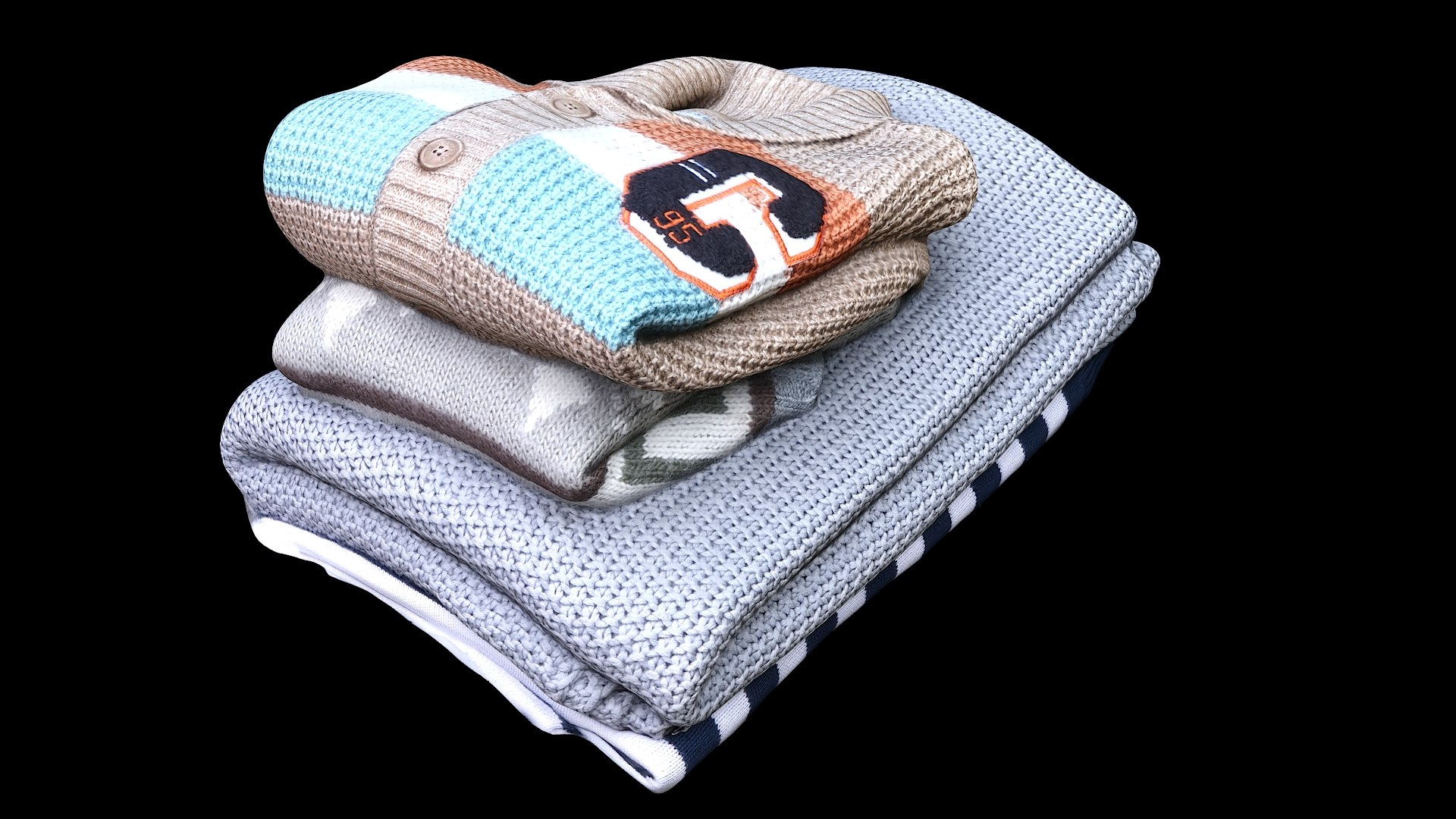 3D Pile Blankets Jumper TurboSquid 1468293