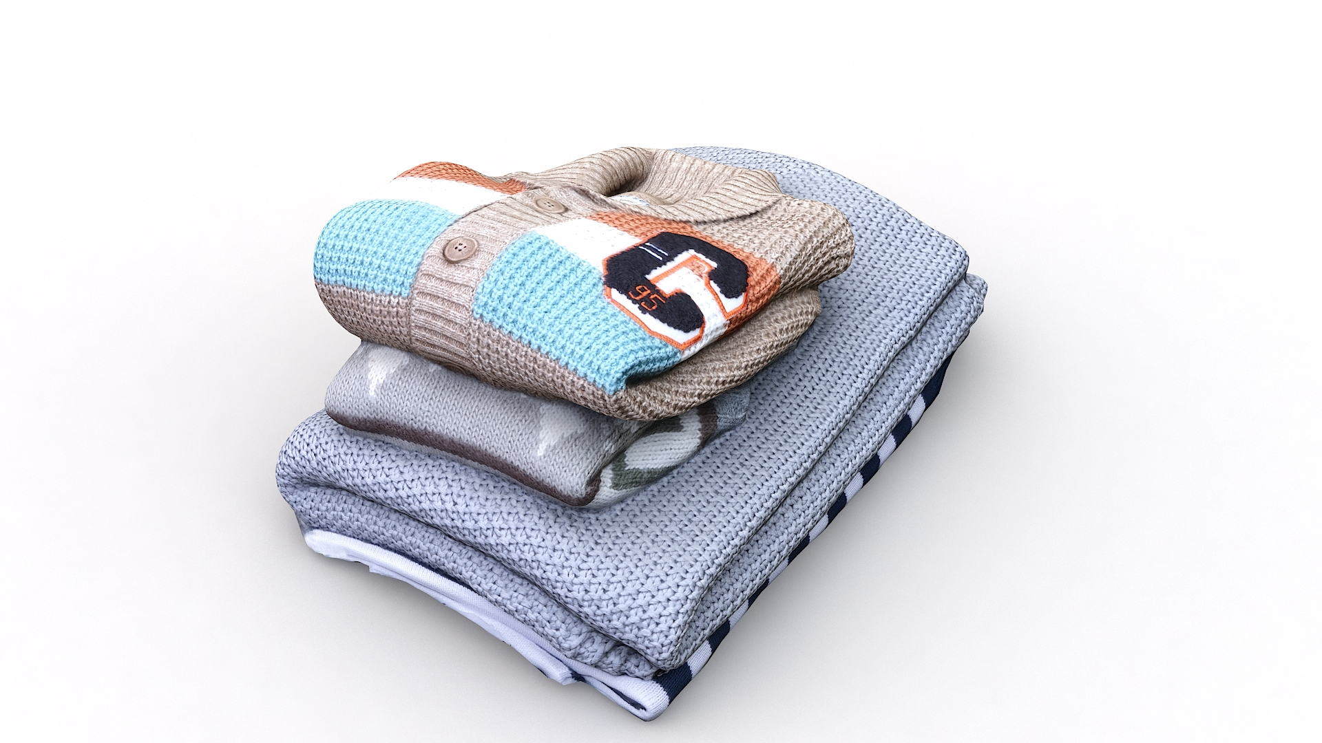 3D Pile Blankets Jumper TurboSquid 1468293