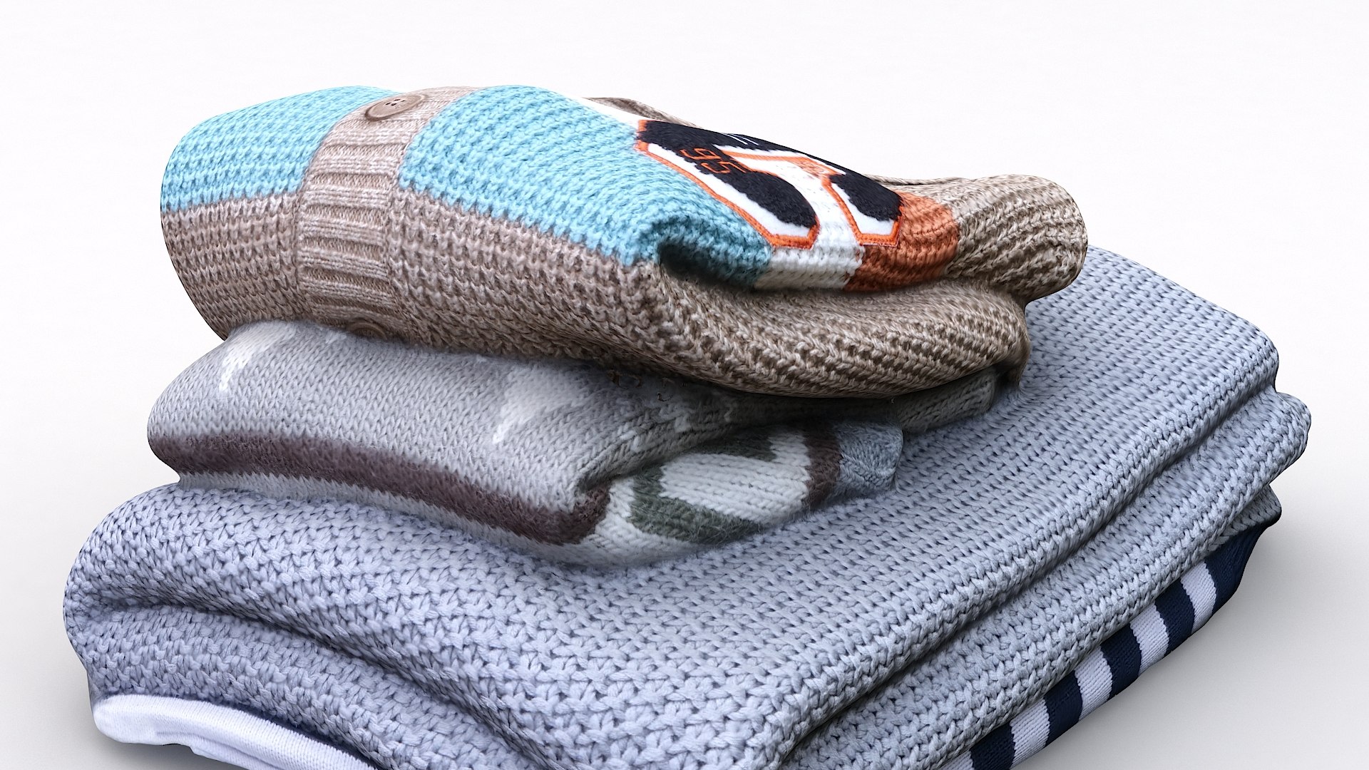 3D Pile Blankets Jumper TurboSquid 1468293