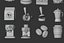 Coffee Shop 3D Icon Pack 3D