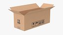Cardboard Box 50x20x20 Half Open