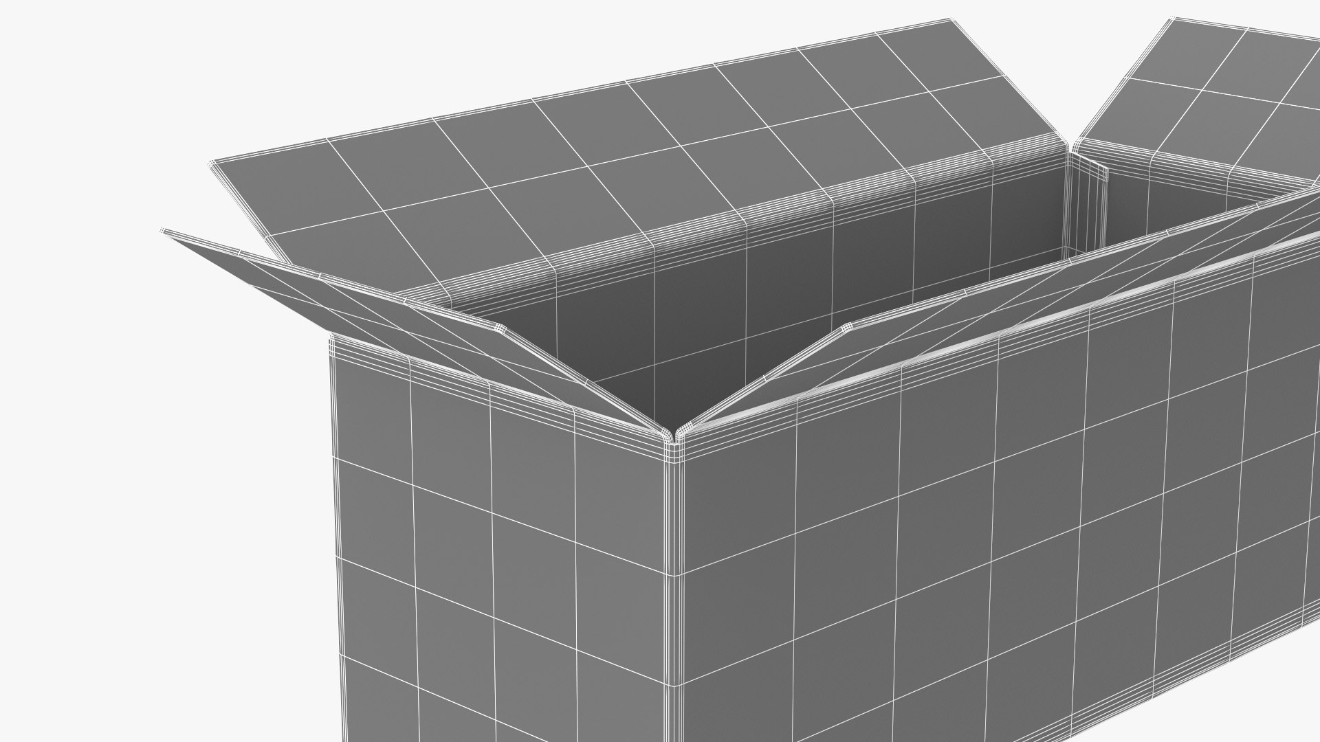 3D model Cardboard Box 50x20x20 Half Open https://p.turbosquid.com/ts-thumb/Go/yfHamg/aR/wire3/png/1767055028/1920x1080/fit_q87/fdb2bdcec7f2ead92df563e58d34be57adba01c8/wire3.jpg