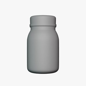 Protein Jar - Geometry Only No Textures No Materials