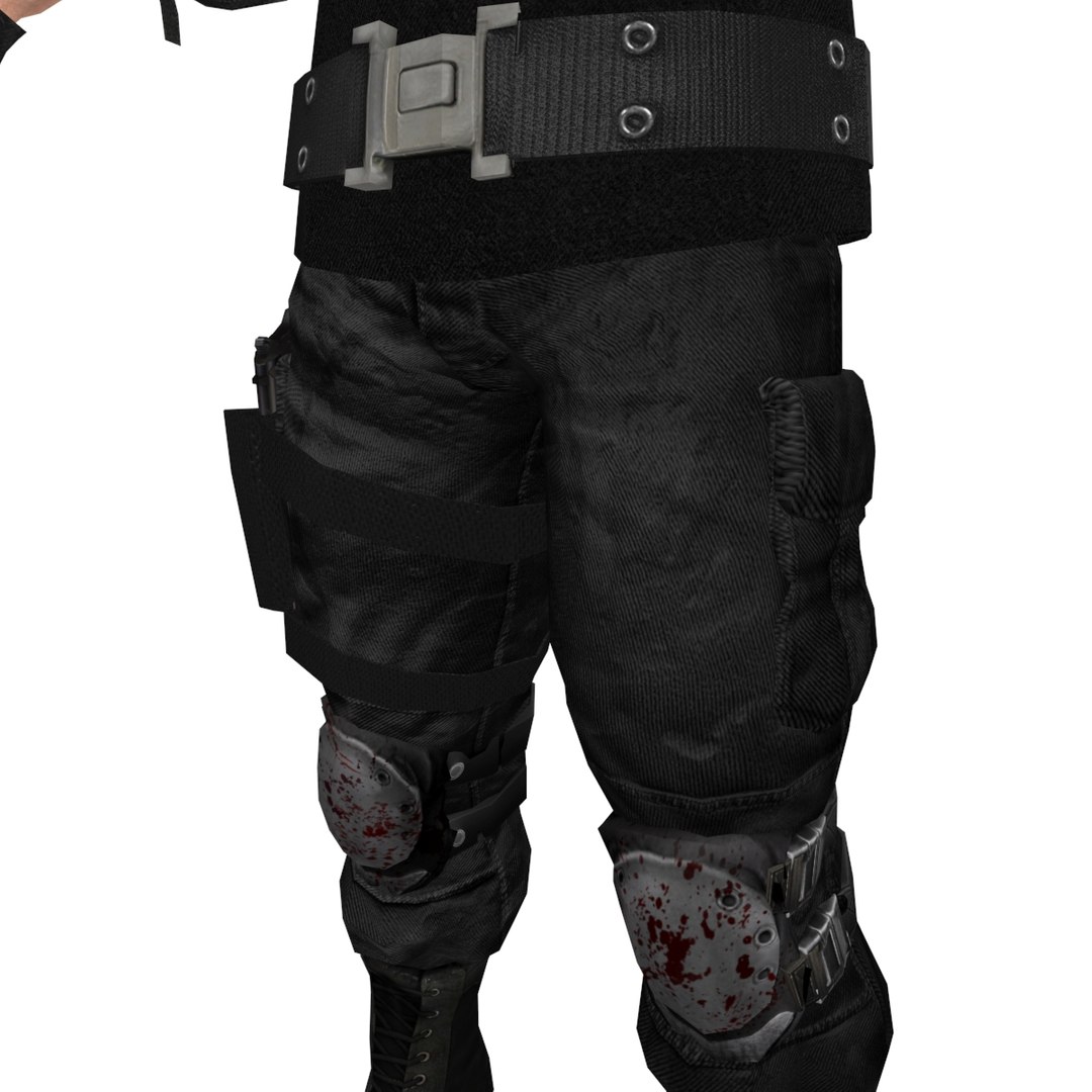 Paramilitary Soldier 3d Model