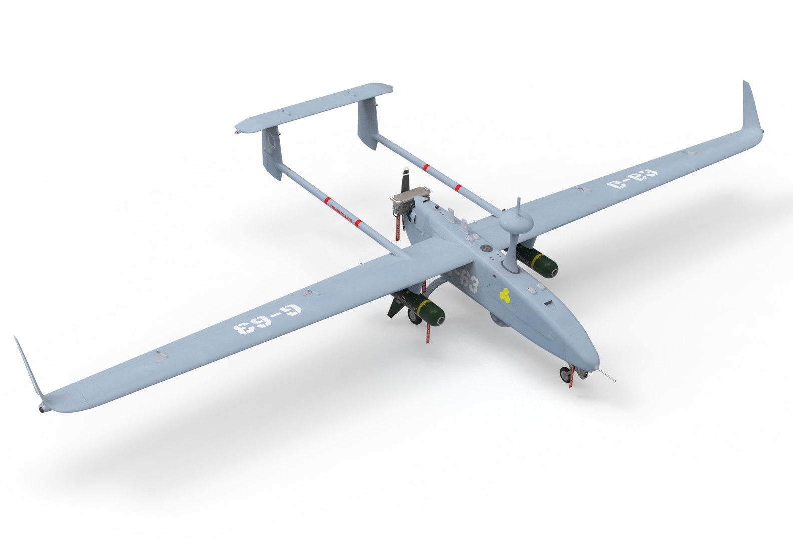 UAV Military Aircraft Drone Model - TurboSquid 2067030
