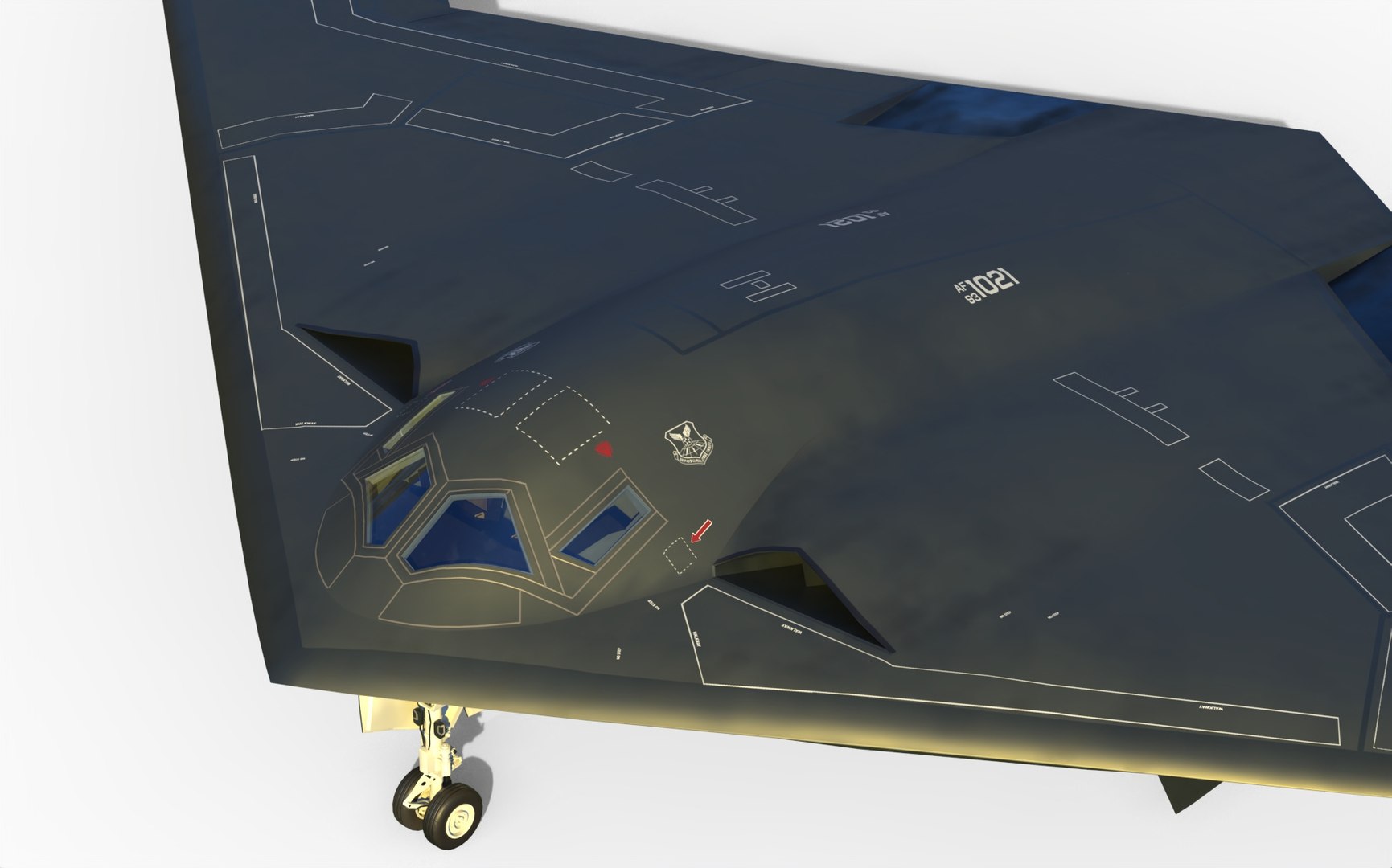 B-21 Raider 3D - TurboSquid 1996283