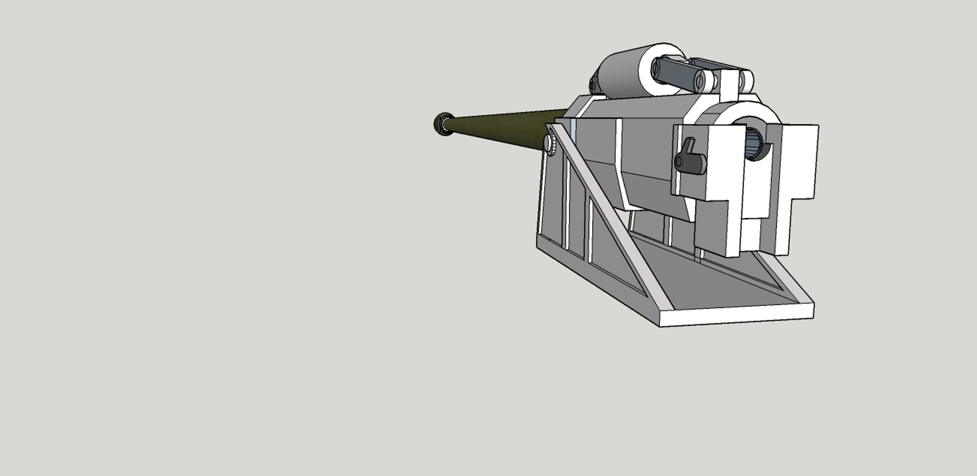 90 Mm L-68 Tank Gun 3D Model - TurboSquid 1154744