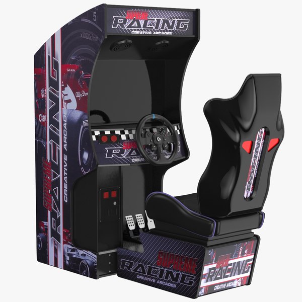 Racing Arcade Game 3D model