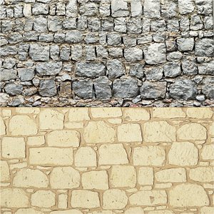 Stone Walls with Real Textures Collection V1