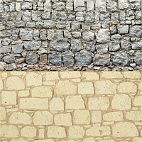 Stone Walls with Real Textures Collection V1