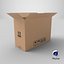Caixa de papelão 50x20x35 semiaberta