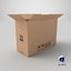 Caixa de papelão 50x20x35 semiaberta