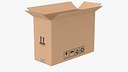 Cardboard Box 50x20x35 Half Open