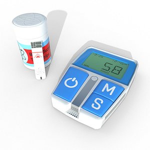 3D Glucose Monitor Set