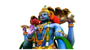 Lord vishnu 3D model