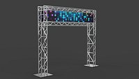 Trust port 3D model