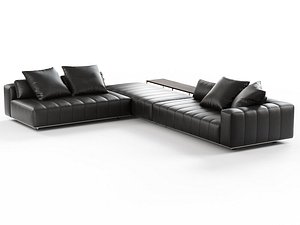 freeman corner sofa h 3D model