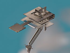 Sky Tower - Oblivion 3D model