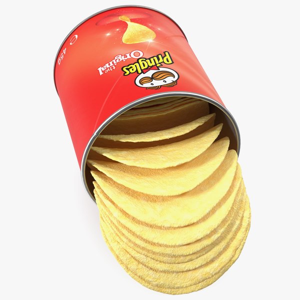 3D Pringles Original Potato Chips Can - TurboSquid 1744180