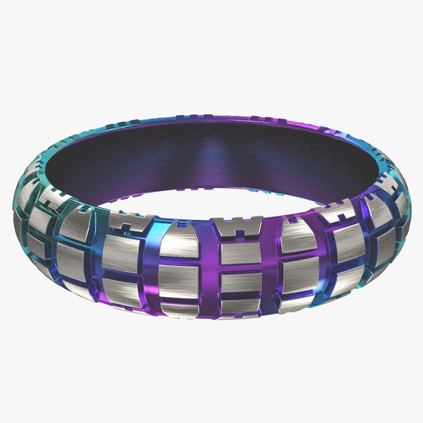 3D model Tyre Pattern Ring