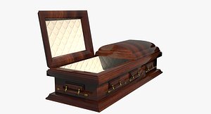Coffin Low Poly