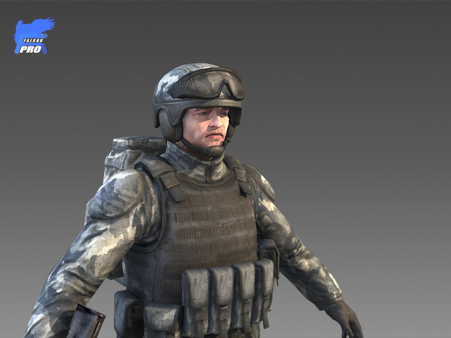 Universal Soldier 3d Model