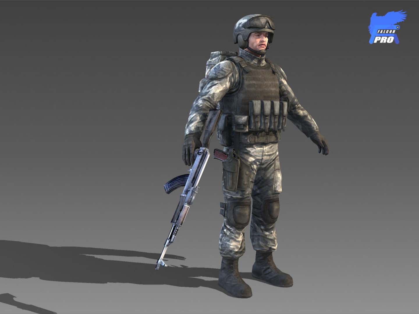 Universal Soldier 3d Model