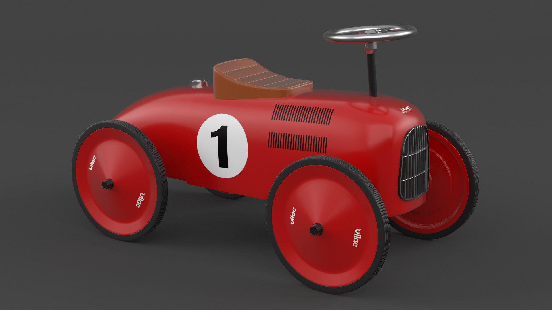 Retro Push Car model - TurboSquid 2030064