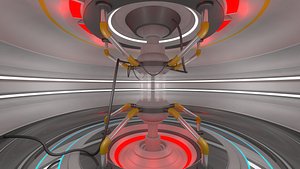 3D Sci Fi Room
