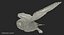 barn owl rigged 3D