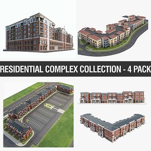 Residential Complex Collection - 4 Pack model