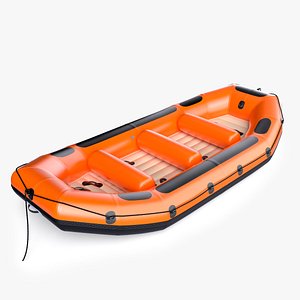 river raft generic 3D