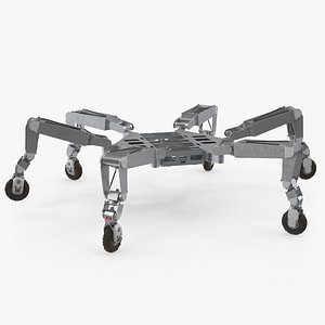 All-Terrain Hex-Limbed Extra-Terrestrial Explorer Rigged 3D Model