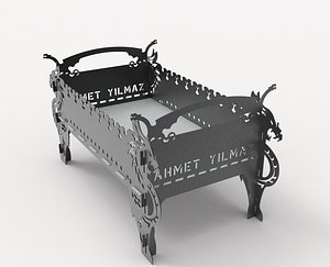 barbecue 3D model