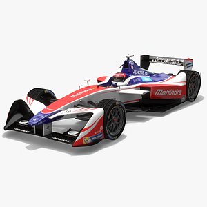 3D mahindra racing formula e