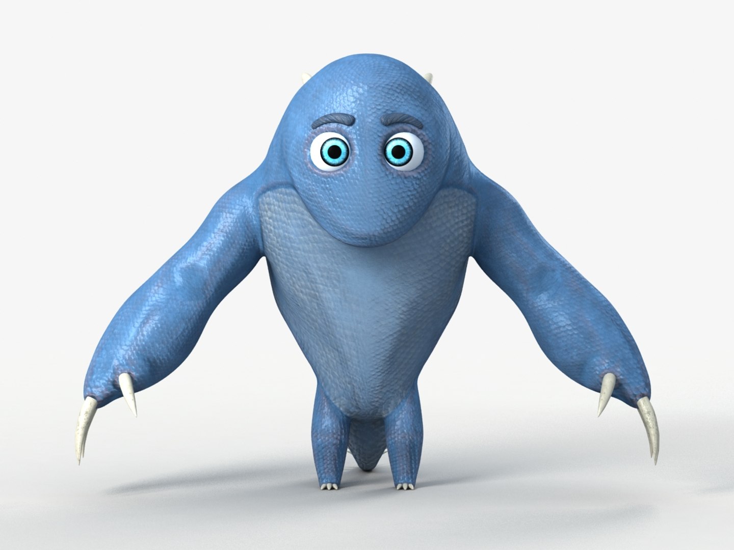 Funny Monster Horns 3D Model - TurboSquid 1449242