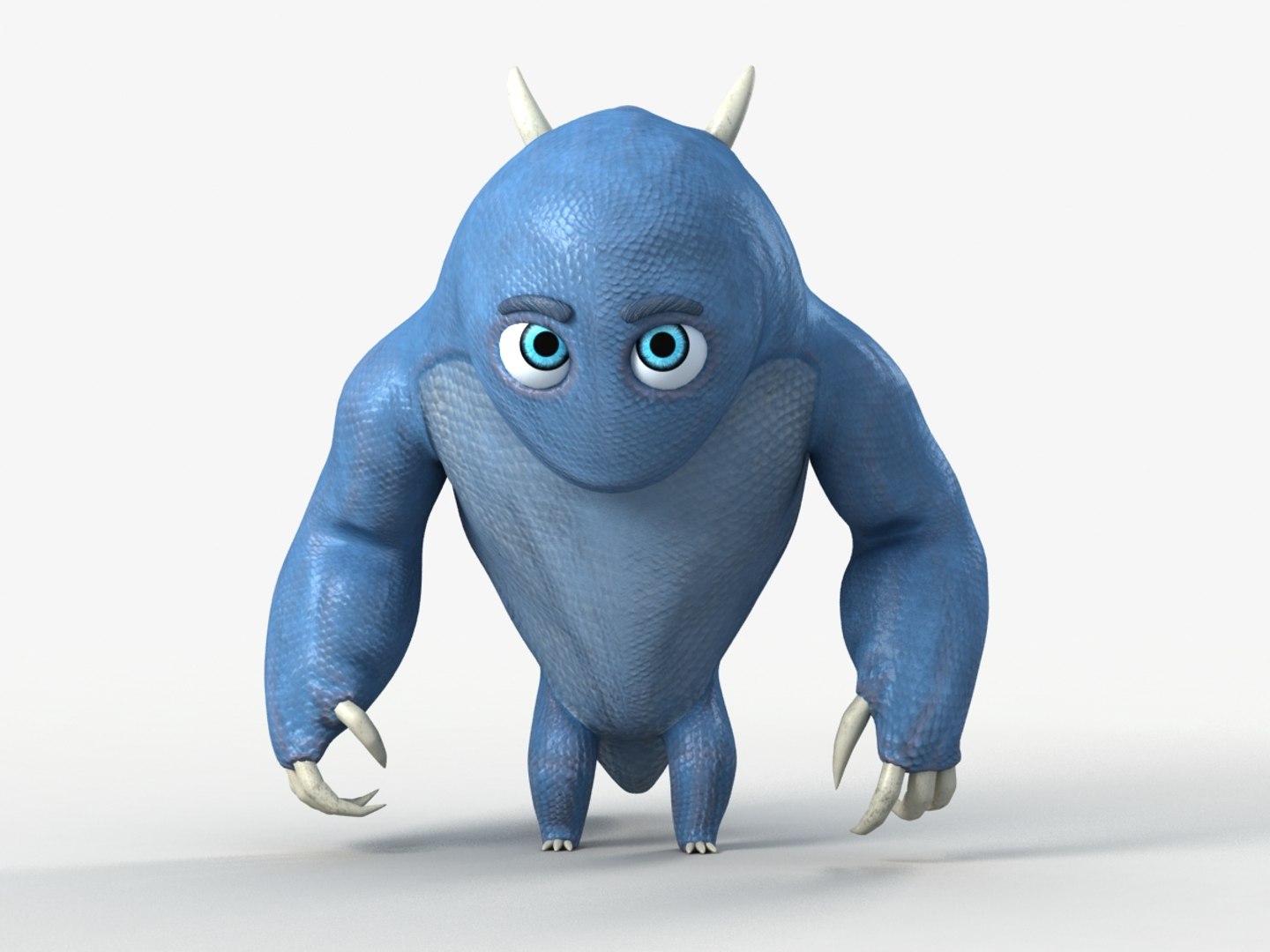 Funny Monster Horns 3D Model - TurboSquid 1449242
