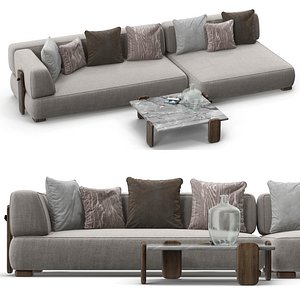 Minotti Florida sofa set 02